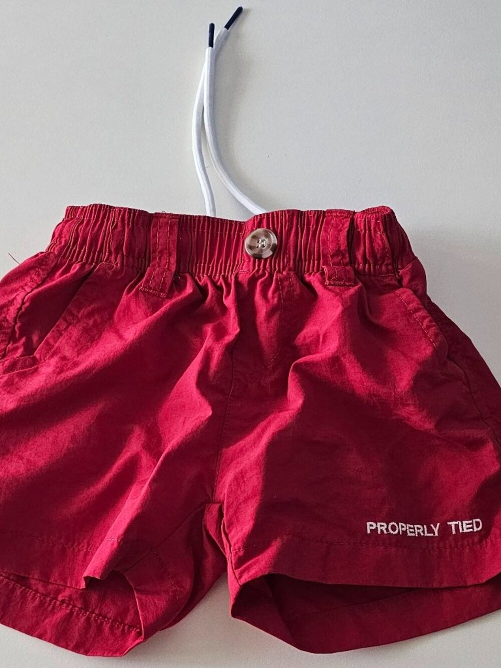 Properly tied kids size 18 months
